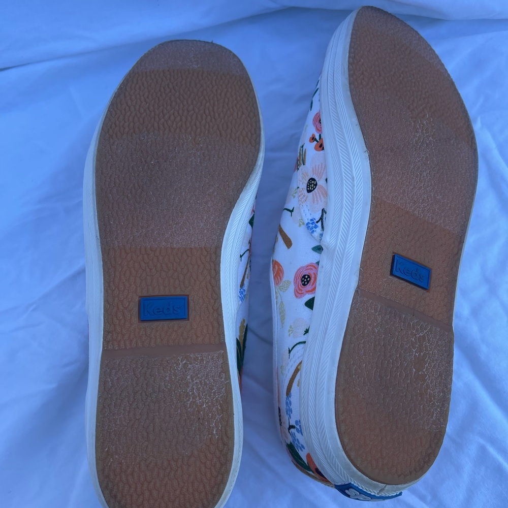 Keds x Rifle Paper Co Champion Sneakers Size 7.5 Womens - Picture 7 of 7